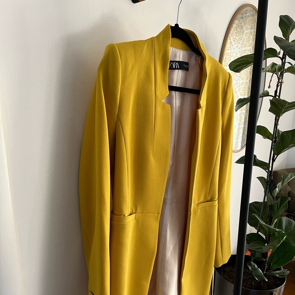 Zara Yellow Blazer